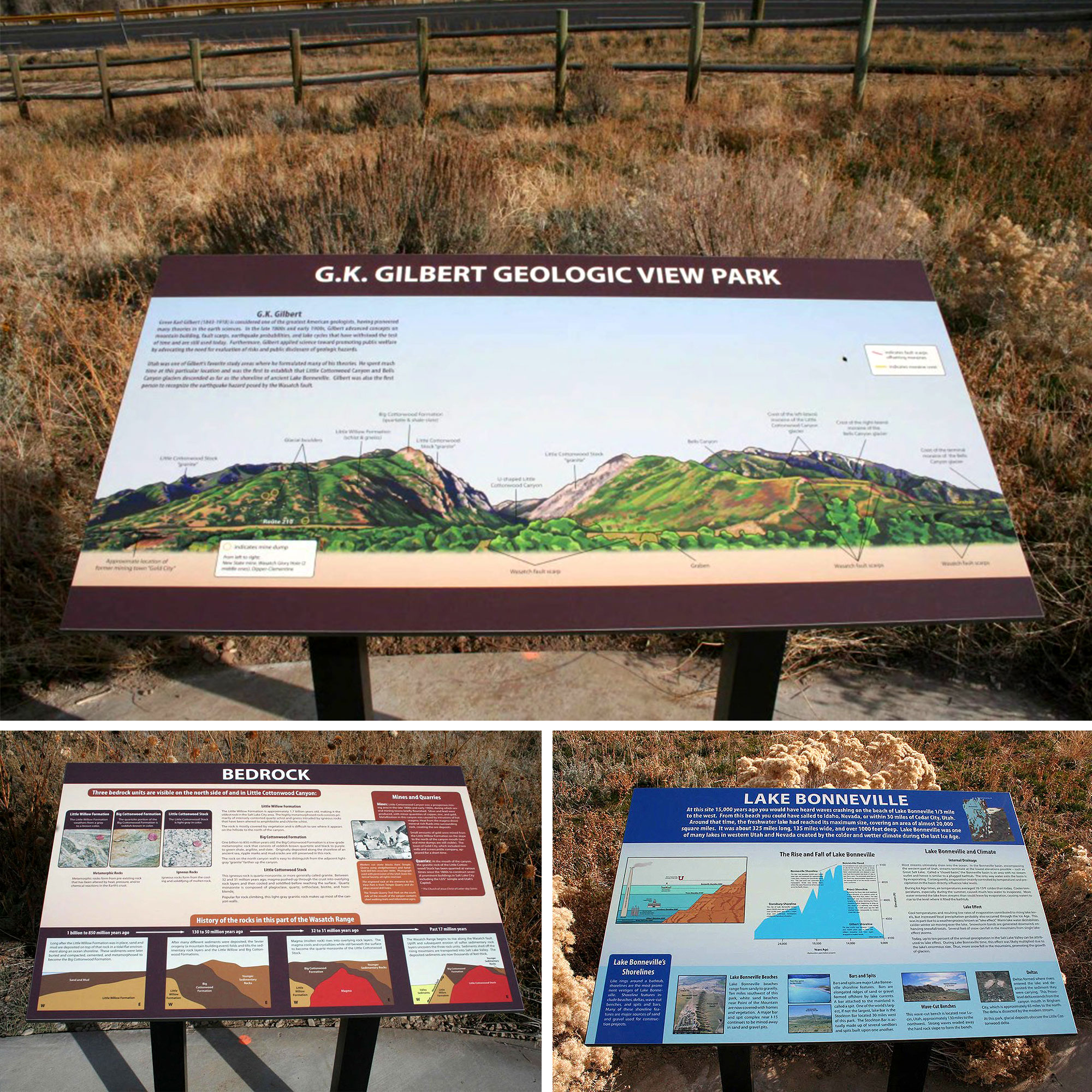 Geology Park Interpretive Signs – Liz Paton Design